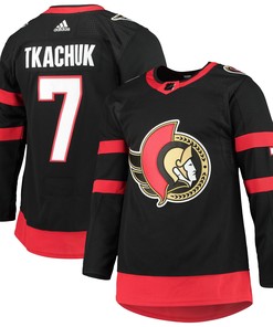 Brady Tkachuk Ottawa Senators Adidas Home Primegreen Authentic Pro Player Jersey - Black Nhl - Robokeg
