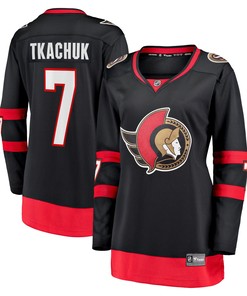 Brady Tkachuk Ottawa Senators Fanatics Branded Womens Home 2020/21 Premier Breakaway Player Jersey - Black Nhl - Robokeg