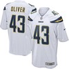 Branden Oliver Los Angeles Chargers Nike Game Jersey - White - Robokeg