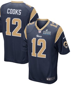 Brandin Cooks Los Angeles Rams Nike Super Bowl Liii Bound Game Jersey - Navy - Robokeg