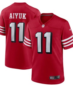 Brandon Aiyuk San Francisco 49ers Alternate Game Jersey - Scarlet Nfl - Robokeg