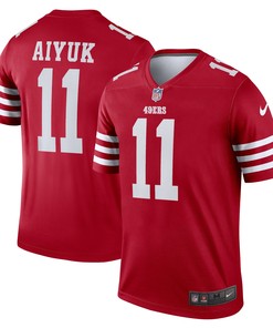 Brandon Aiyuk San Francisco 49ers Legend Jersey - Scarlet Nfl - Robokeg