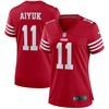 Brandon Aiyuk San Francisco 49ers Womens Player Game Jersey Scarlet Nfl - Robokeg