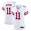 Brandon Aiyuk San Francisco 49ers Womens Player Game Jersey - White Nfl - Robokeg