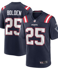 Brandon Bolden New England Patriots Game Jersey - Navy Nfl - Robokeg