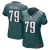 Brandon Brooks Philadelphia Eagles Womens Game Jersey - Midnight Green Nfl - Robokeg