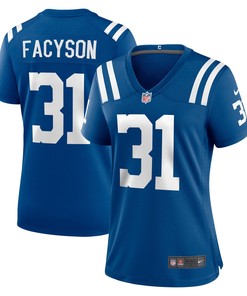 Brandon Facyson Indianapolis Colts Womens Player Game Jersey - Royal Nfl - Robokeg