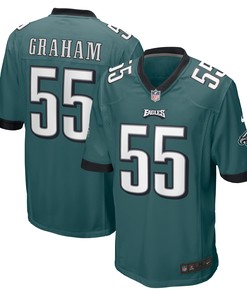 Brandon Graham Philadelphia Eagles Game Jersey - Midnight Green Nfl - Robokeg