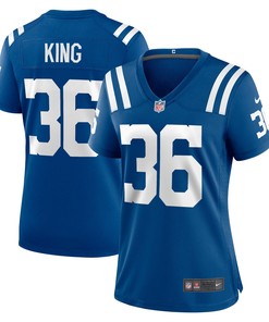 Brandon King Indianapolis Colts Womens Player Game Jersey - Royal Nfl - Robokeg