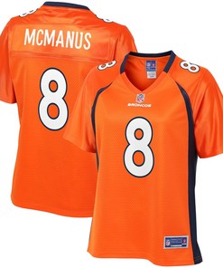 Brandon Mcmanus Denver Broncos Nfl Pro Line Womens Team Color Player Jersey - Orange - Robokeg