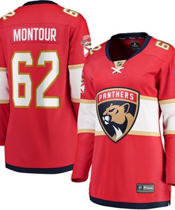 Brandon Montour Florida Panthers Fanatics Branded Womens Home Breakaway Player Jersey - Red Nhl - Robokeg