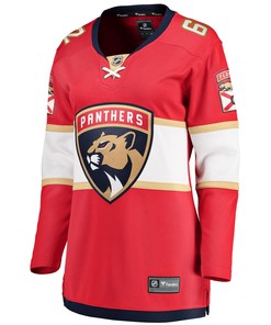 Brandon Montour Florida Panthers Women's Home Breakaway Player Jersey - Red Jersey - Robokeg