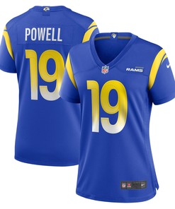 Brandon Powell Los Angeles Rams Womens Game Jersey - Royal Nfl - Robokeg
