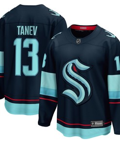 Brandon Tanev Seattle Kraken Fanatics Branded Home Premier Breakaway Player Jersey - Deep Sea Blue Nhl - Robokeg