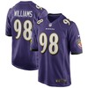 Brandon Williams Baltimore Ravens Team Game Jersey - Purple Nfl - Robokeg