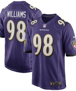 Brandon Williams Baltimore Ravens Team Game Jersey - Purple Nfl - Robokeg