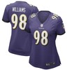 Brandon Williams Baltimore Ravens Womens Game Jersey - Purple Nfl - Robokeg
