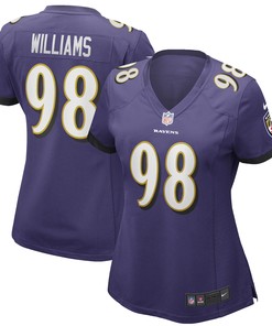 Brandon Williams Baltimore Ravens Womens Game Jersey - Purple Nfl - Robokeg