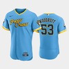 Brandon Woodruff 53 2022-23 City Connect Milwaukee Brewers Jersey - Powder Blue - Robokeg