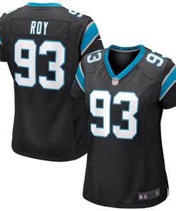 Bravvion Roy Carolina Panthers Womens Game Jersey - Black Nfl - Robokeg