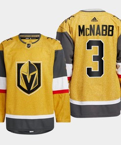 Brayden McNabb 3 Vegas Golden Knights Gold Jersey 2023 Home - Robokeg