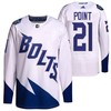 Brayden Point 2022 Stadium Series Lightning 21 White Primegreen Jersey Jersey - Robokeg
