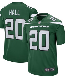 Breece Hall New York Jets 2022 Nfl Draft Pick Player Game Jersey - Gotham Green - Robokeg