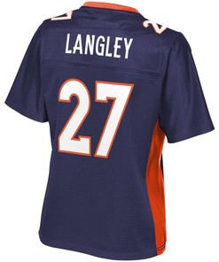 Brendan Langley Denver Broncos Nfl Pro Line Womens Alternate Player Jersey - Navy - Robokeg