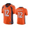 Brendan Langley Denver Broncos Orange Vapor Limited Jersey - Robokeg