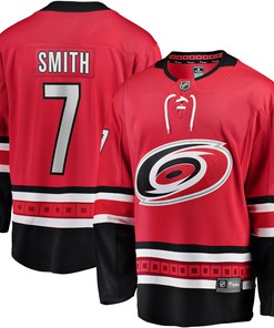 Brendan Smith Carolina Hurricanes Fanatics Branded Home Breakaway Player Jersey - Red Nhl - Robokeg