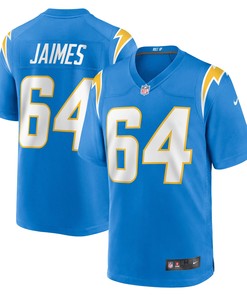Brenden Jaimes Los Angeles Chargers Game Jersey - Powder Blue Nfl - Robokeg