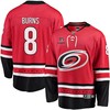 Brent Burns 8 Carolina Hurricanes Stanley Cup 2023 Playoffs Patch Home Breakaway Men Jersey - Red - Robokeg