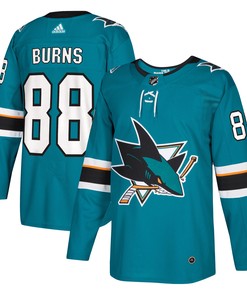 Brent Burns San Jose Sharks Adidas Authentic Player Jersey - Teal Nhl - Robokeg