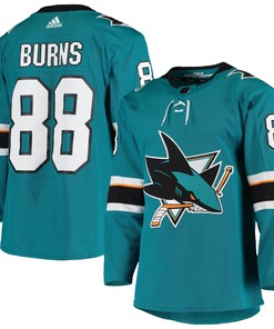 Brent Burns San Jose Sharks Adidas Home Authentic Team Player Jersey - Teal Nhl - Robokeg