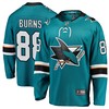 Brent Burns San Jose Sharks Fanatics Branded Home Breakaway Player Jersey - Teal Nhl - Robokeg