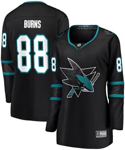 Brent Burns San Jose Sharks Fanatics Branded Womens Alternate Breakaway Player Jersey - Black Nhl - Robokeg
