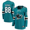 Brent Burns San Jose Sharks Fanatics Branded Womens Home Breakaway Player Jersey Teal Nhl - Robokeg