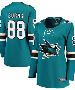 Brent Burns San Jose Sharks Fanatics Branded Womens Home Breakaway Player Jersey Teal Nhl - Robokeg