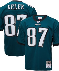 Brent Celek Philadelphia Eagles Mitchell & Ness 2009 Legacy Replica Jersey - Midnight Green Nfl - Robokeg