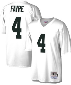 Brett Favre Green Bay Packers Mitchell & Ness 2001 Legacy Replica Jersey - White Nfl - Robokeg