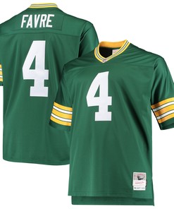 Brett Favre Green Bay Packers Mitchell & Ness Big & Tall 1996 Retired Player Replica Jersey - Green Nfl - Robokeg