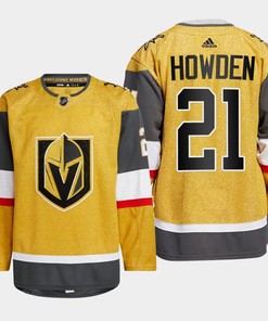 Brett Howden 21 Vegas Golden Knights Gold Jersey 2023 Home - Robokeg