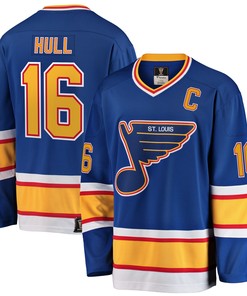 Brett Hull St. Louis Blues Fanatics Branded Premier Breakaway Retired Player Jersey - Blue Nhl - Robokeg