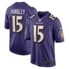 Brett Hundley Baltimore Ravens Player Game Jersey - Purple Nfl - Robokeg