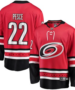 Brett Pesce Carolina Hurricanes Fanatics Branded Breakaway Player Jersey - Red Nhl - Robokeg