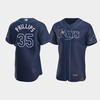 Brett Phillips 35 Tampa Bay Rays Navy Alternate Jersey - Robokeg