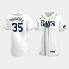 Brett Phillips 35 Tampa Bay Rays White Home Jersey - Robokeg