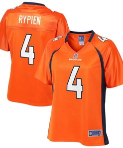 Brett Rypien Denver Broncos Nfl Pro Line Womens Team Player Jersey - Orange - Robokeg
