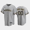 Brewers 00 Custom Road Gray Jersey - Robokeg