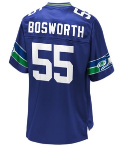 Brian Bosworth Seattle Seahawks Nfl Pro Line Retired Player Jersey - Royal - Robokeg